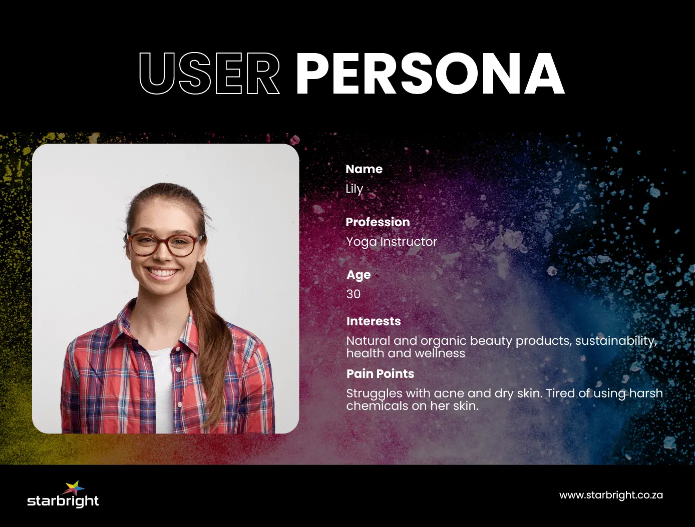 An example of a user persona